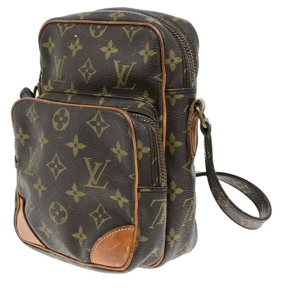 LOUIS VUITTON Amazon Crossbody Shoulder Bag Monogram Leather BN M45236 30ED734 - Picture 1 of 16